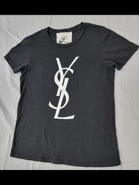 Black Logo Short Sleeve Small Tee